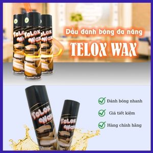 Telox Wax Chuyên Phục Hồi Nhựa, Làm Bóng Đồ Da Cao Cấp